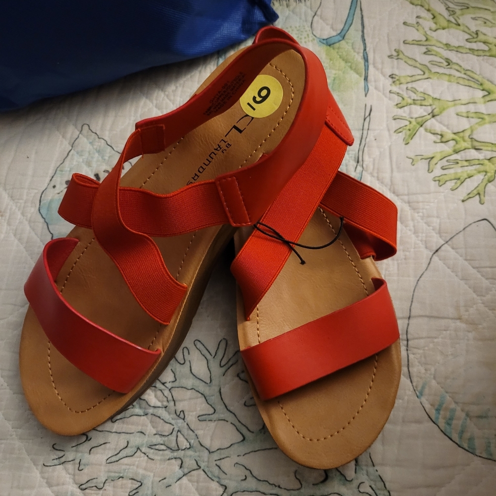 New Red Sandals